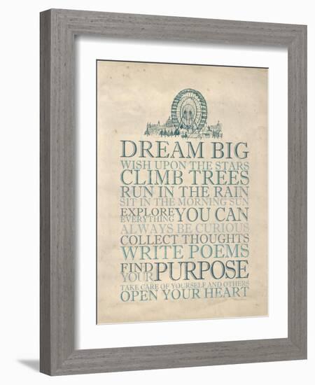 Dream Big-Morgan Yamada-Framed Art Print