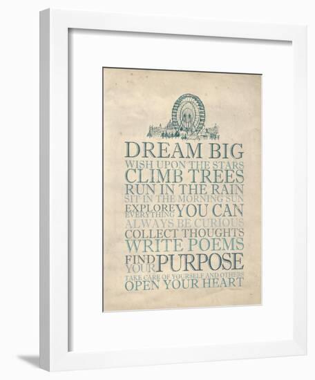 Dream Big-Morgan Yamada-Framed Art Print