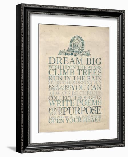 Dream Big-Morgan Yamada-Framed Art Print