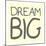 Dream Big-Milli Villa-Mounted Art Print