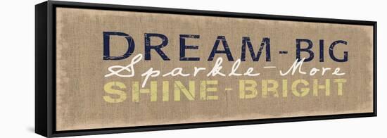 Dream Big-Lauren Gibbons-Framed Stretched Canvas