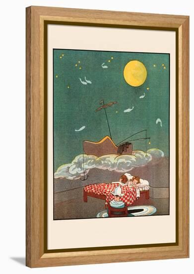 Dream Boat-Eugene Field-Framed Stretched Canvas