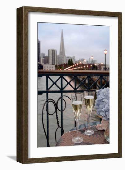 Dream Cafe Broadway Pier #20-Alan Blaustein-Framed Photographic Print