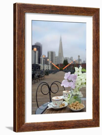 Dream Cafe Broadway Pier #22-Alan Blaustein-Framed Photographic Print