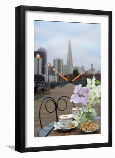 Dream Cafe Broadway Pier #22-Alan Blaustein-Framed Photographic Print