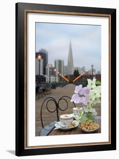 Dream Cafe Broadway Pier #22-Alan Blaustein-Framed Photographic Print