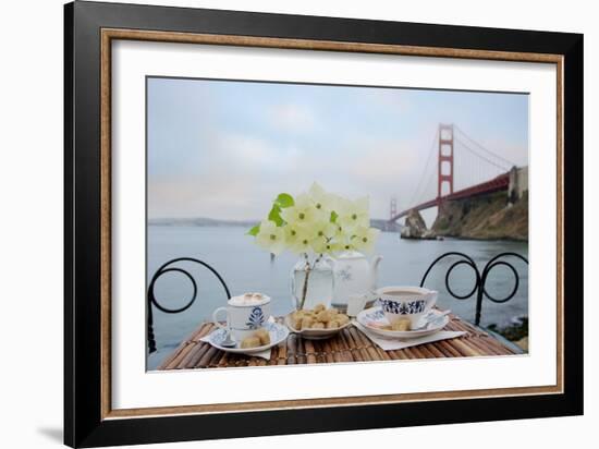 Dream Cafe Golden Gate Bridge #15-Alan Blaustein-Framed Photographic Print