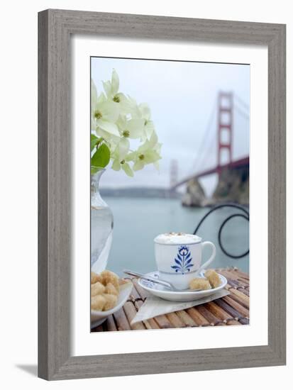 Dream Cafe Golden Gate Bridge #17-Alan Blaustein-Framed Photographic Print