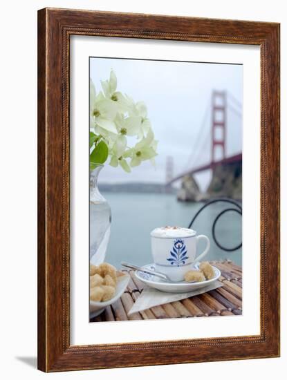 Dream Cafe Golden Gate Bridge #17-Alan Blaustein-Framed Photographic Print