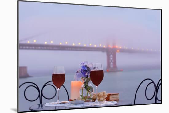 Dream Cafe Golden Gate Bridge #57-Alan Blaustein-Mounted Photographic Print