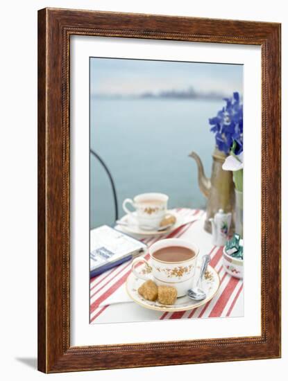 Dream Cafe Golden Gate Bridge #68-Alan Blaustein-Framed Photographic Print