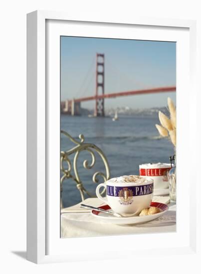 Dream Cafe Golden Gate Bridge #76-Alan Blaustein-Framed Photographic Print