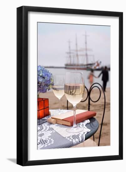 Dream Cafe Hyde St Pier #29-Alan Blaustein-Framed Photographic Print