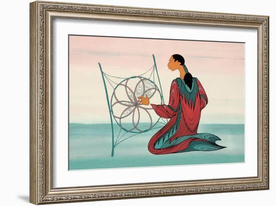 Dream Catcher-Maxine Noel-Framed Art Print