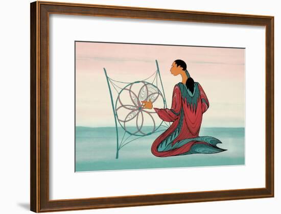 Dream Catcher-Maxine Noel-Framed Art Print