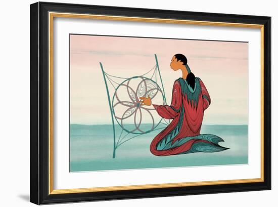 Dream Catcher-Maxine Noel-Framed Art Print