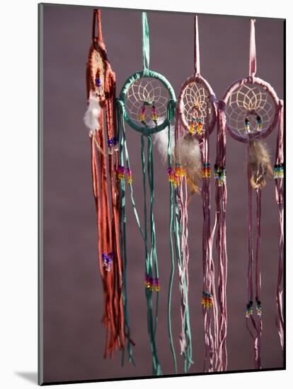 Dream Catchers, Navajo Souvenirs, Monument Valley Navajo Tribal Park, United States of America-Angelo Cavalli-Mounted Photographic Print