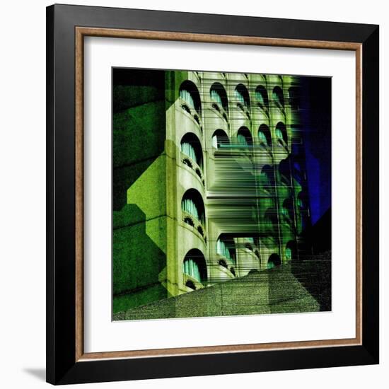 Dream City IV-Jean-François Dupuis-Framed Art Print