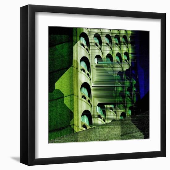 Dream City IV-Jean-François Dupuis-Framed Art Print