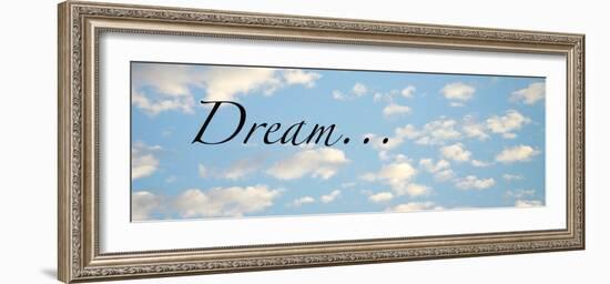 Dream Clouds Plaque-Nicole Katano-Framed Photo