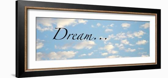 Dream Clouds Plaque-Nicole Katano-Framed Photo