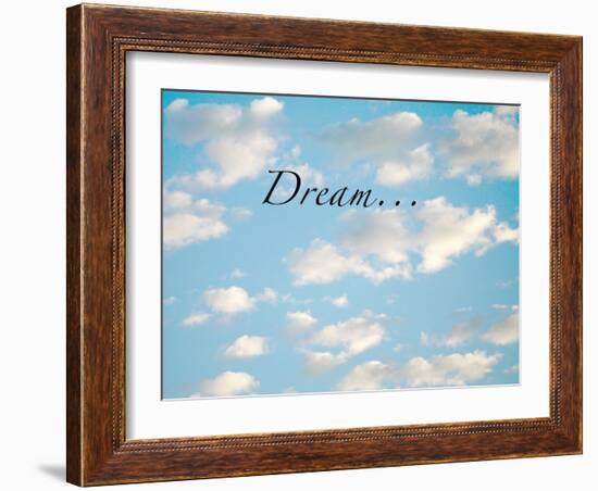 Dream Clouds-Nicole Katano-Framed Photo