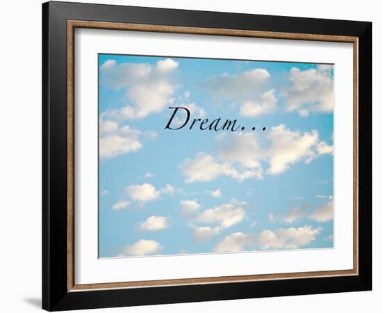 Dream Clouds-Nicole Katano-Framed Photo