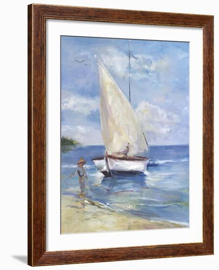 Dream Cove III-Marysia Burr-Framed Premium Giclee Print