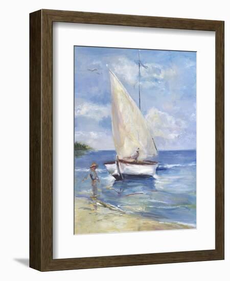 Dream Cove III-Marysia Burr-Framed Giclee Print