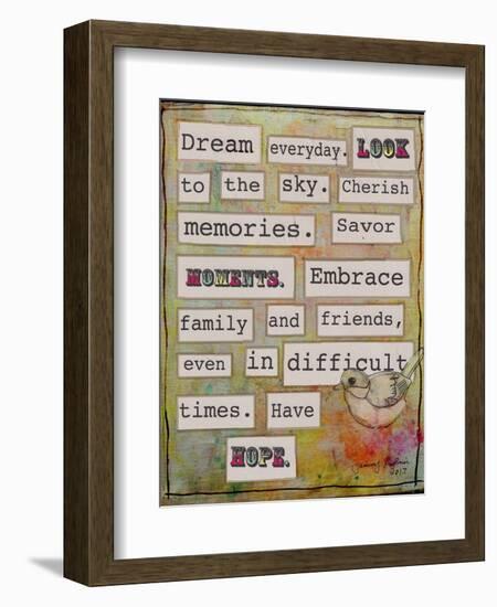 Dream Everyday-Tammy Kushnir-Framed Giclee Print