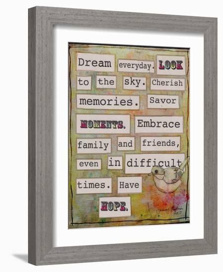 Dream Everyday-Tammy Kushnir-Framed Giclee Print