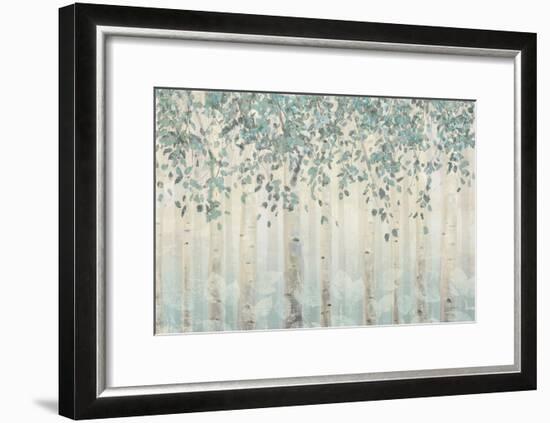 Dream Forest I Silver Leaves-James Wiens-Framed Art Print