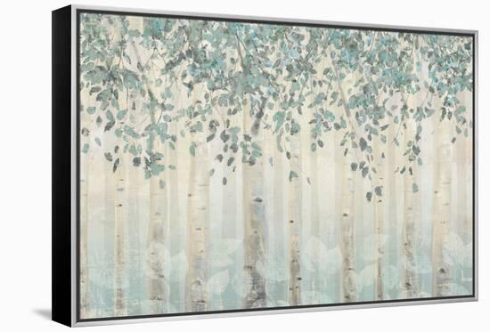 Dream Forest I Silver Leaves-James Wiens-Framed Stretched Canvas
