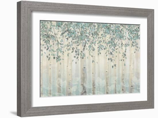 Dream Forest I Silver Leaves-James Wiens-Framed Art Print