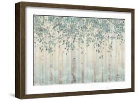 Dream Forest I Silver Leaves-James Wiens-Framed Art Print