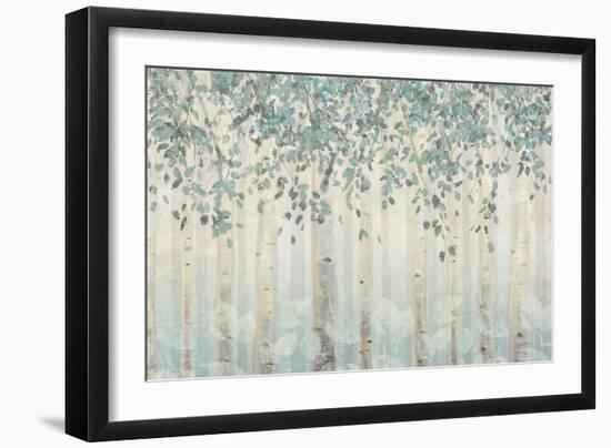 Dream Forest I Silver Leaves-James Wiens-Framed Art Print