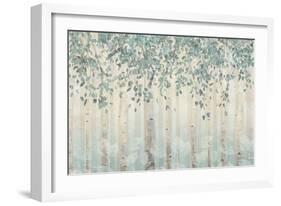 Dream Forest I Silver Leaves-James Wiens-Framed Art Print