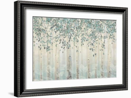 Dream Forest I Silver Leaves-James Wiens-Framed Art Print