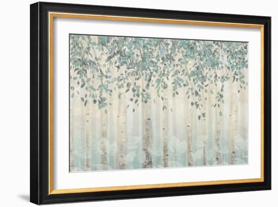 Dream Forest I Silver Leaves-James Wiens-Framed Art Print