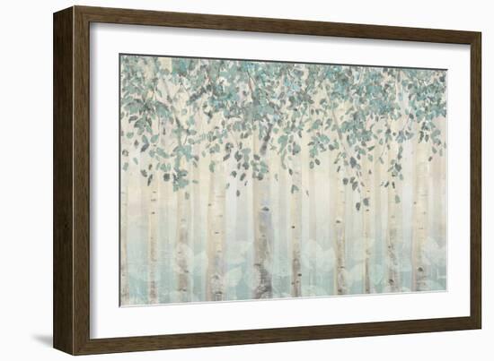 Dream Forest I Silver Leaves-James Wiens-Framed Premium Giclee Print