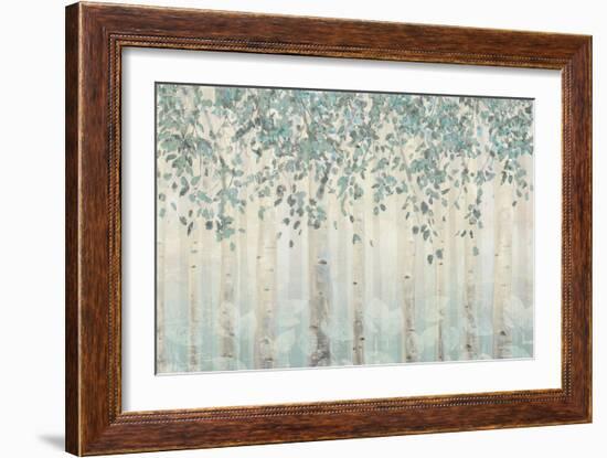 Dream Forest I Silver Leaves-James Wiens-Framed Premium Giclee Print