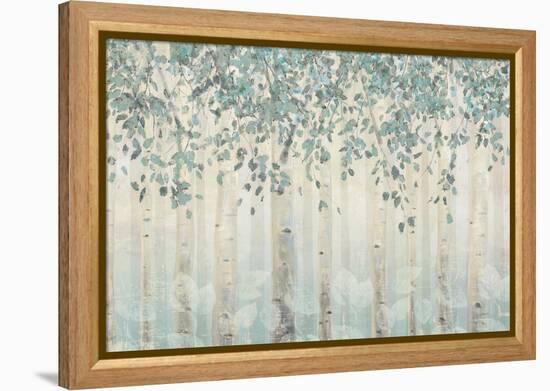 Dream Forest I Silver Leaves-James Wiens-Framed Stretched Canvas