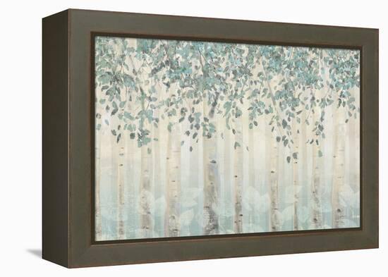 Dream Forest I Silver Leaves-James Wiens-Framed Stretched Canvas