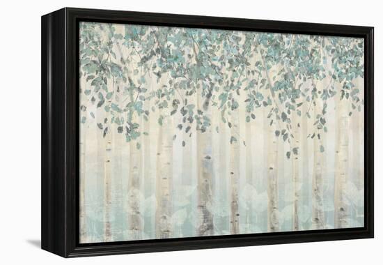 Dream Forest I Silver Leaves-James Wiens-Framed Stretched Canvas