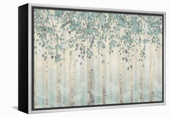 Dream Forest I Silver Leaves-James Wiens-Framed Stretched Canvas