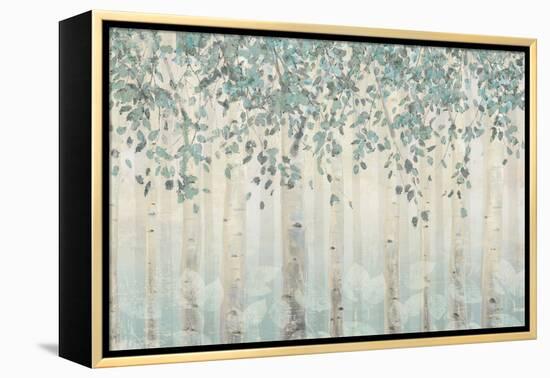 Dream Forest I Silver Leaves-James Wiens-Framed Stretched Canvas