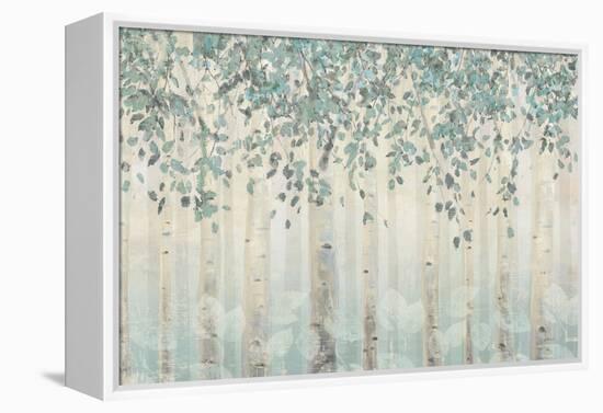 Dream Forest I Silver Leaves-James Wiens-Framed Stretched Canvas