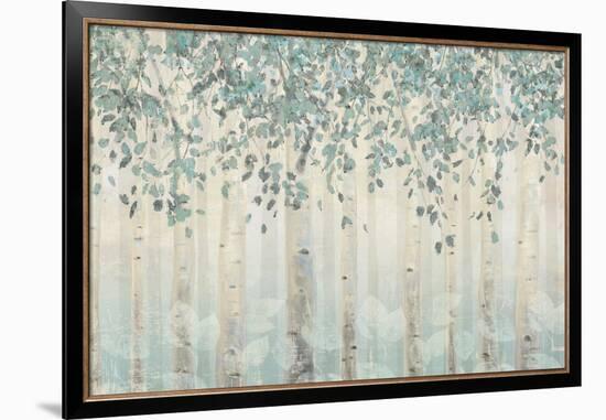 Dream Forest I Silver Leaves-James Wiens-Framed Art Print