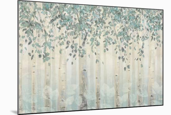 Dream Forest I Silver Leaves-James Wiens-Mounted Premium Giclee Print