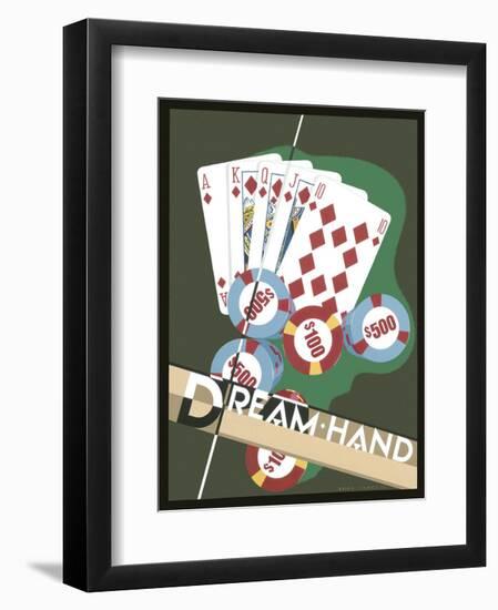 Dream Hand-Brian James-Framed Art Print